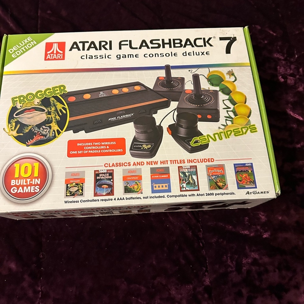 Atari Flashback 7  Classic Game Console Deluxe Edition